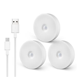 Lumină de noapte cu senzor de mișcare fără fir, lumină de dulap cu LED, lumină cu senzor, lumină de noapte pentru oriunde