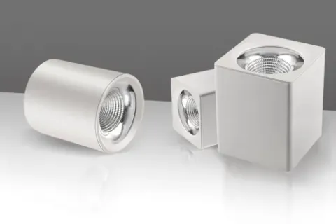 What is a surface-mounted LED downlight?