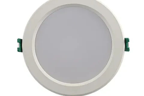 How many watts of LED downlights are needed for 20 square meters?