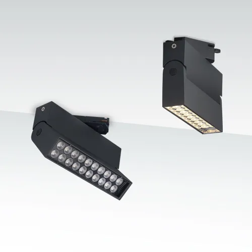 Are LED track lights derived from spotlights?