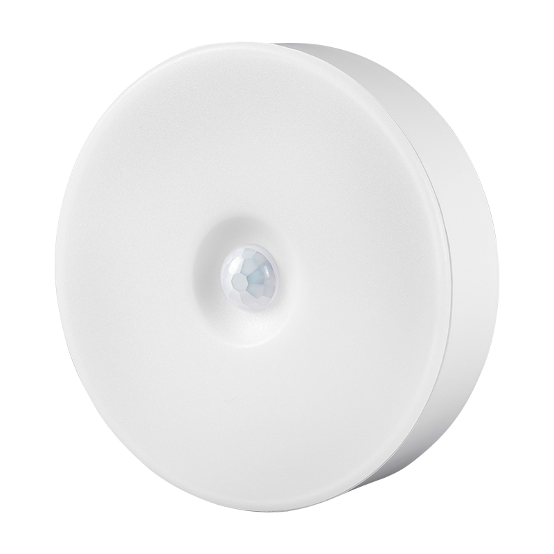 LED Wireless Motion Sensor Night Light for Bathroom Hallway Bedroom Stairway