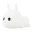 Rabbit Silicone Night Light, Cute Nursery Nightlight for Kids Adults
