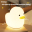 Ducky Silicone Night Light, Soft Glow Night Light for Kids Room
