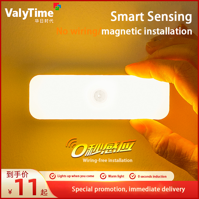 Motion Sensor LED Night Light, LED Light with Adjustable Brightness