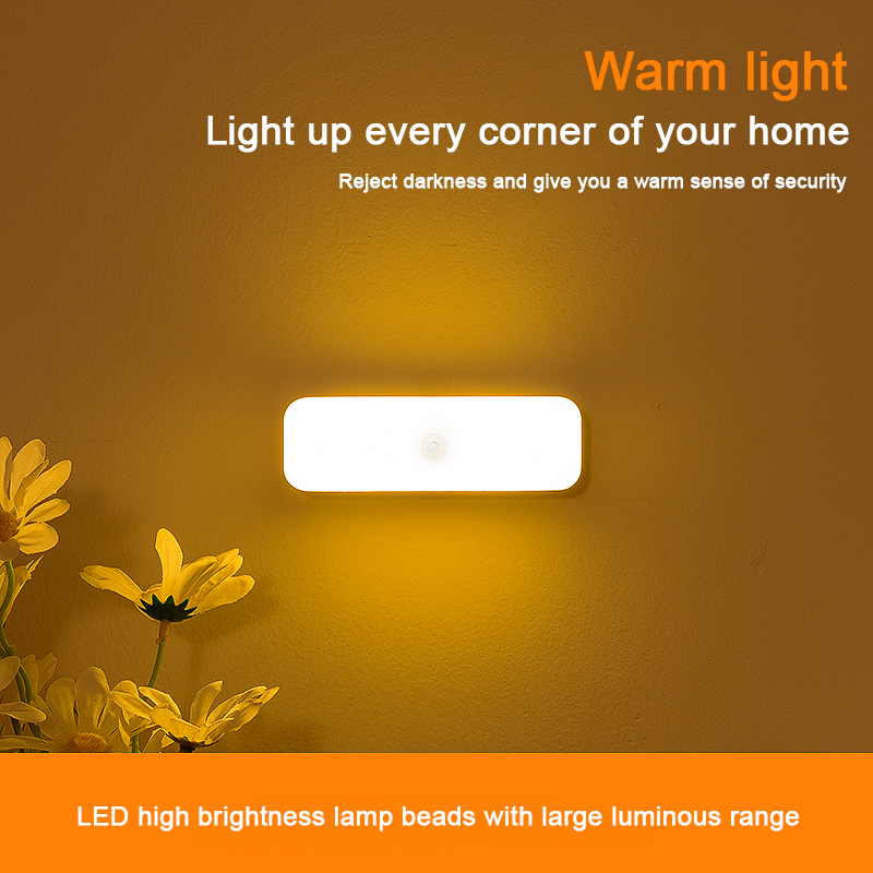 Motion Sensor LED Night Light, LED Light with Adjustable Brightness