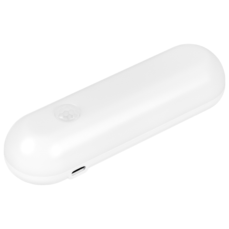 Motion Sensor LED Night Light, Rechargeable Adjustable Light for Cabinets, Closets, and Hallways