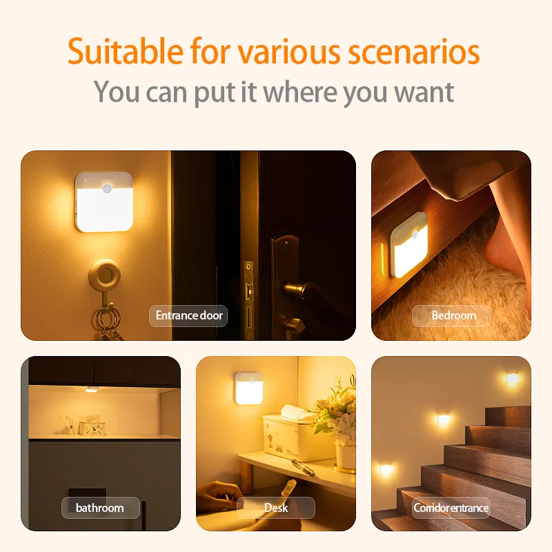 automatic sensor night lamp