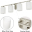 4-Light Bathroom Vanity Light, Modern Wall Sconce for Mirror& Bedroom