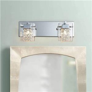 时尚双灯梳妆台灯、现代浴室壁灯