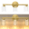 Modern 3-Light Bathroom Vanity Light with Glass Shades