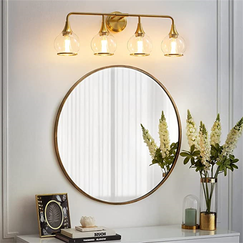 Elegant 4-Light Bathroom Vanity Light