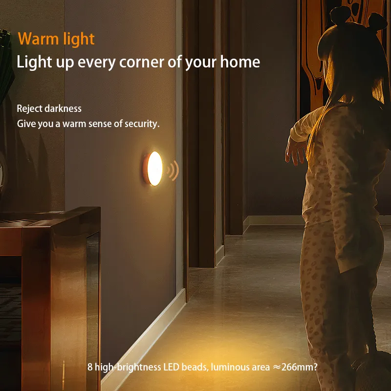 How many years can a wireless motion night light last?