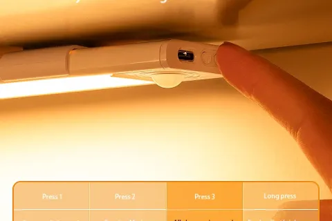 What color is best for LED bathroom night light?