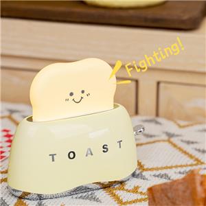 Toast Night Light, Cute Nursery Lamp for Bedroom