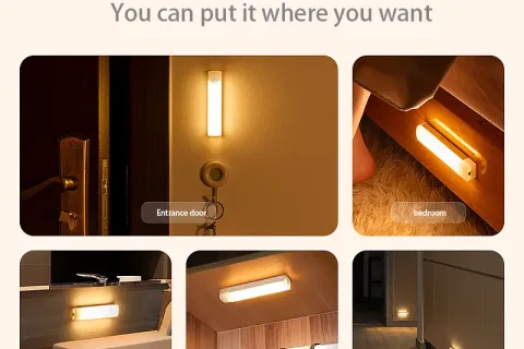 运动传感器夜灯会烧坏吗?