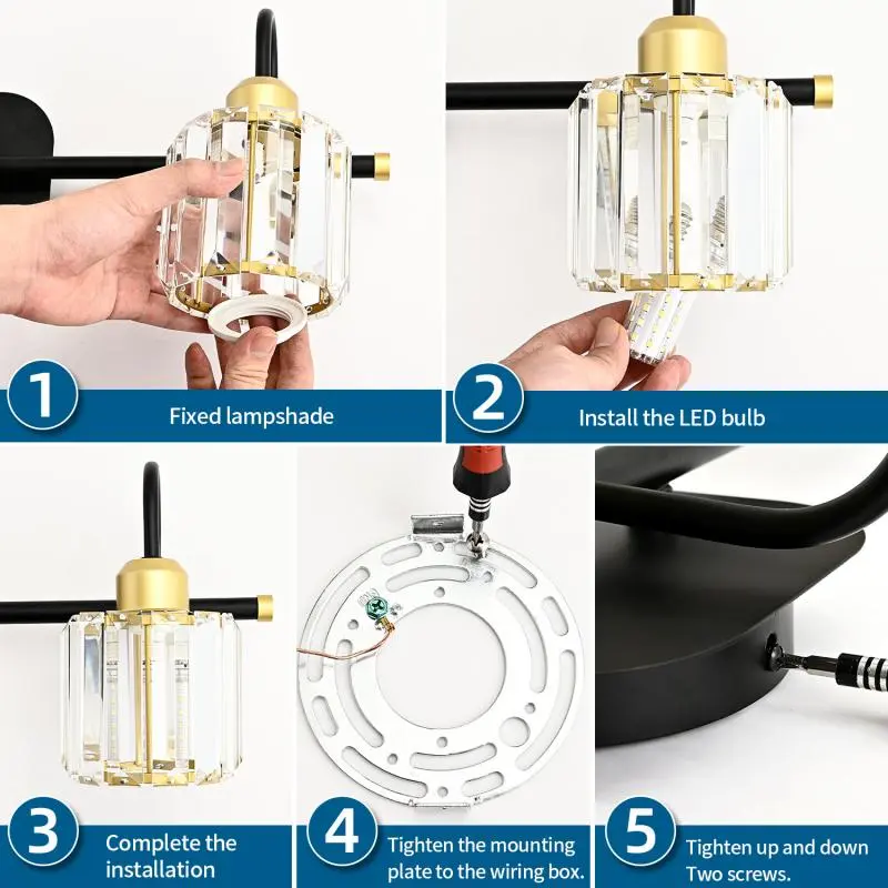 What is the service life of LED wall light?