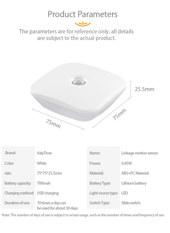 motion sensor night light