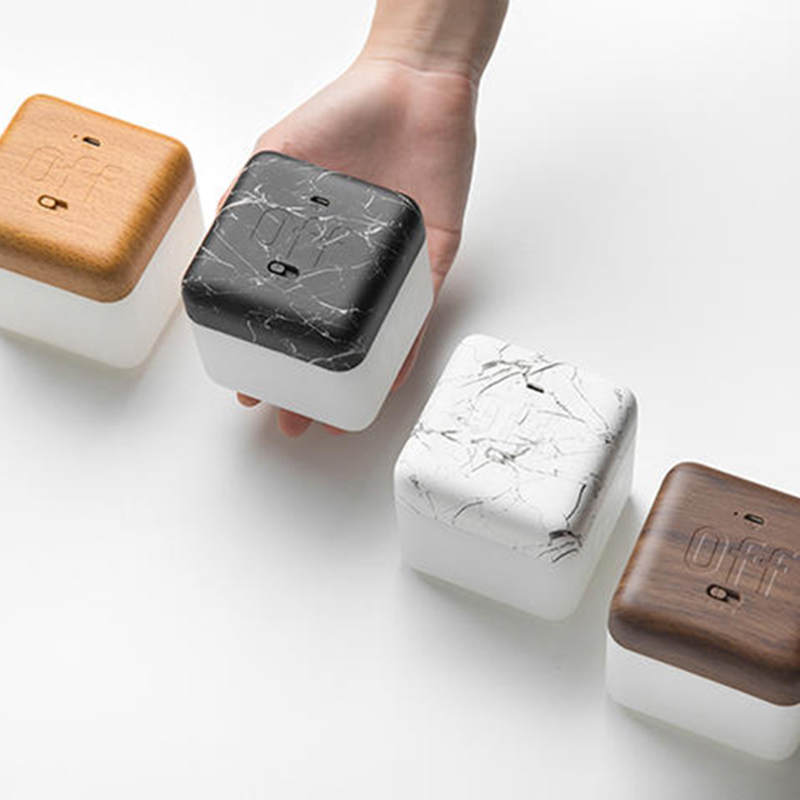 Rechargeable Flip Timer Night Light - LED Nursery Lamp for Kids & Baby