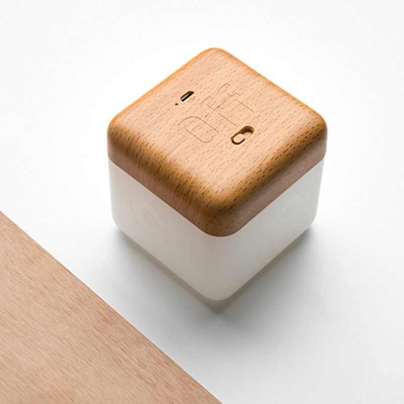 Rechargeable Flip Timer Night Light - LED Nursery Lamp for Kids & Baby