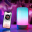 RGB Bluetooth Table Lamp with Speaker - Color-Changing LED Night Light, Gaming & Party Mood Light
