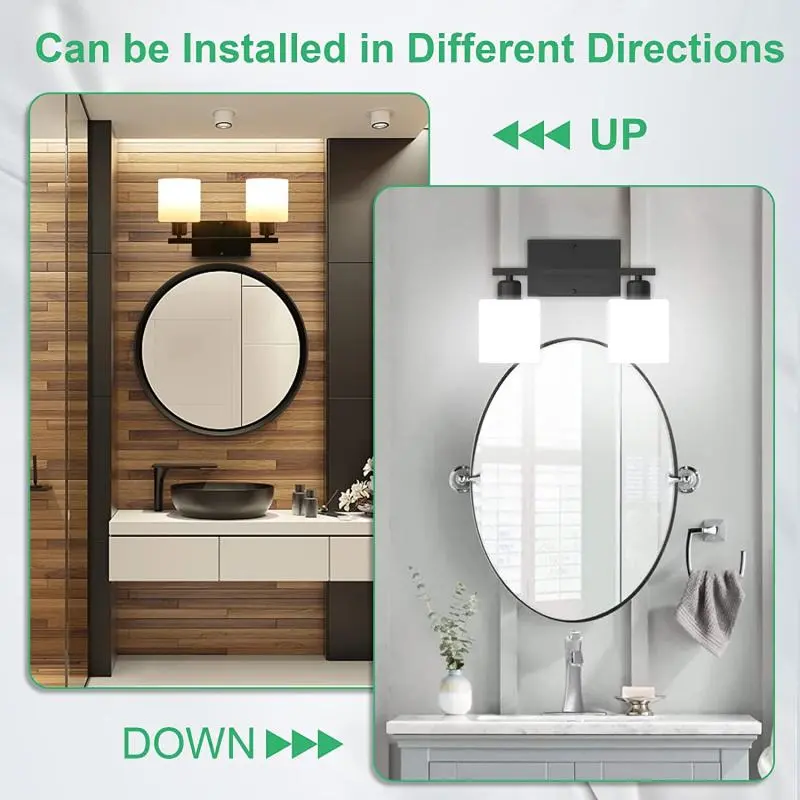 LED wall light fixture