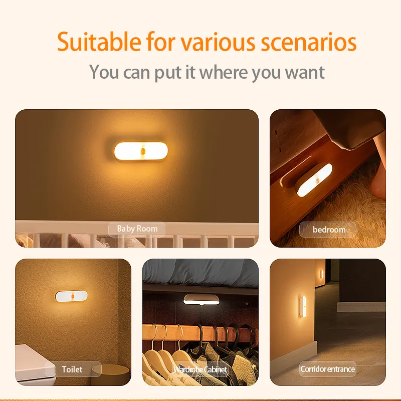 motion sensor LED night light