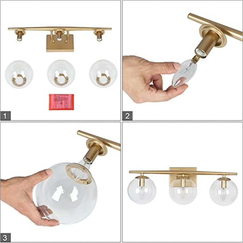 LED vanity wall light
