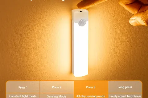Do motion sensor night lights need to be plugged in?