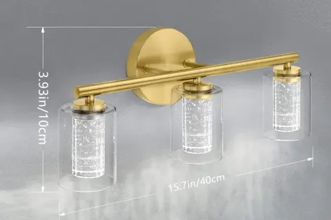 Are 3000K-5000K bathroom vanity lights considered warm or cool?