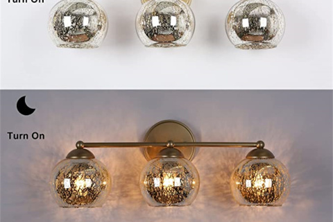 Where are most LED vanity lights manufactured?