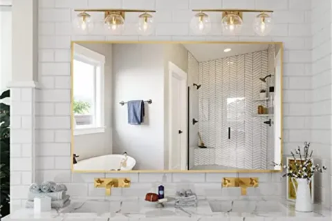 What is the ideal brightness for a vanity sconce light for makeup?