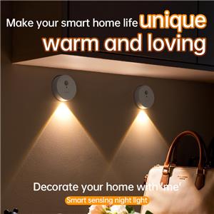 LED Mini Lens Dimmable & Color-Tunable Motion Sensor Night Light