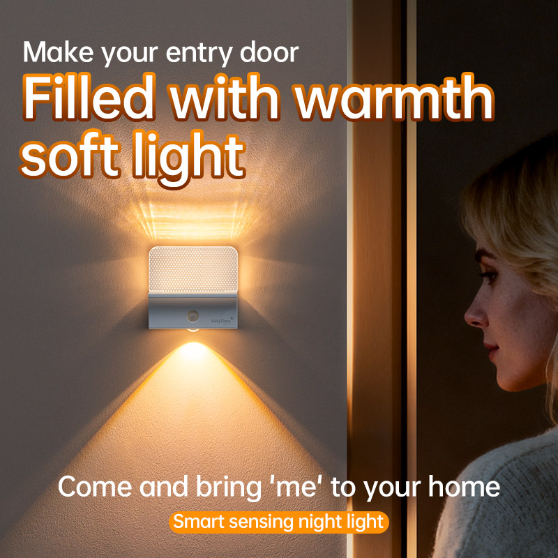 Rechargeable Battery Powered motion sensor LED Entrance Night Light