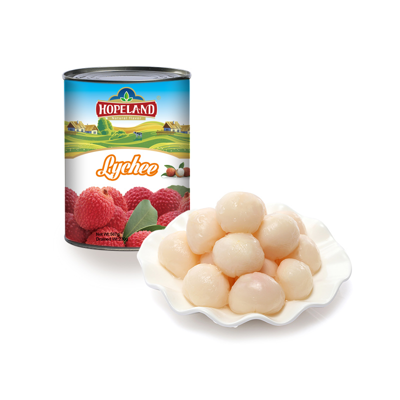 Canned Lychees In Syrup Factory