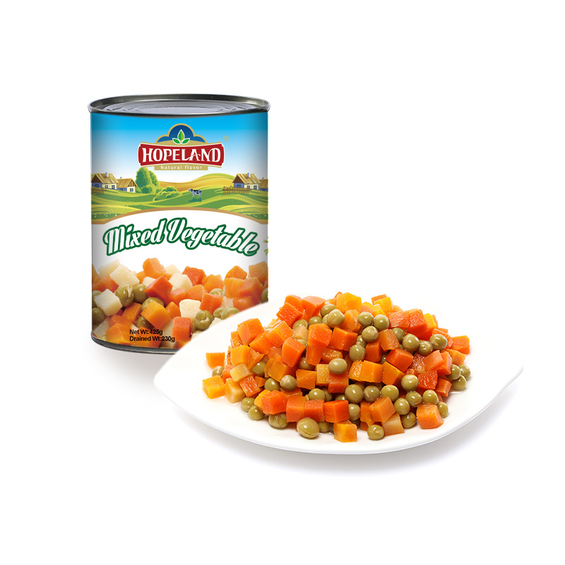 Canned Mix Vegetables Factory