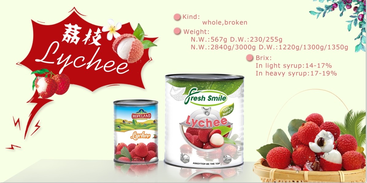 Supply Canned Lychees In Syrup Factory Quotes XIAMEN AMOYTOP IMPORT