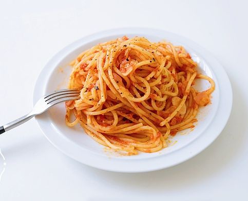 Espaguetis clásicos en salsa de tomate Espaguetis clásicos en salsa de tomate