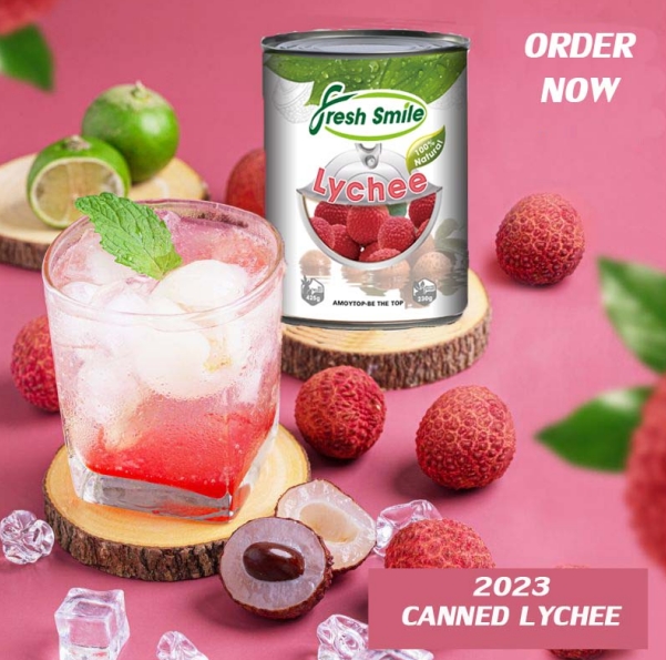 Canned lychee