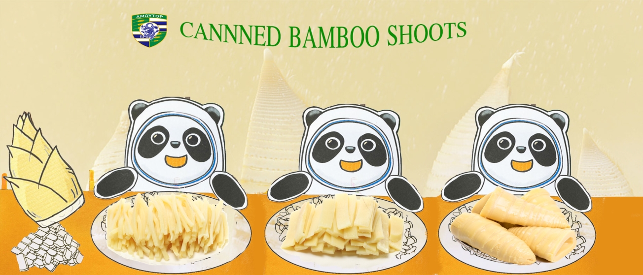 Temporada de brotes de bambú enlatados