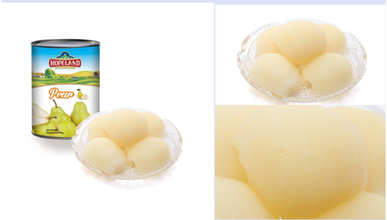 Peras Enlatadas En Almíbar Ligero