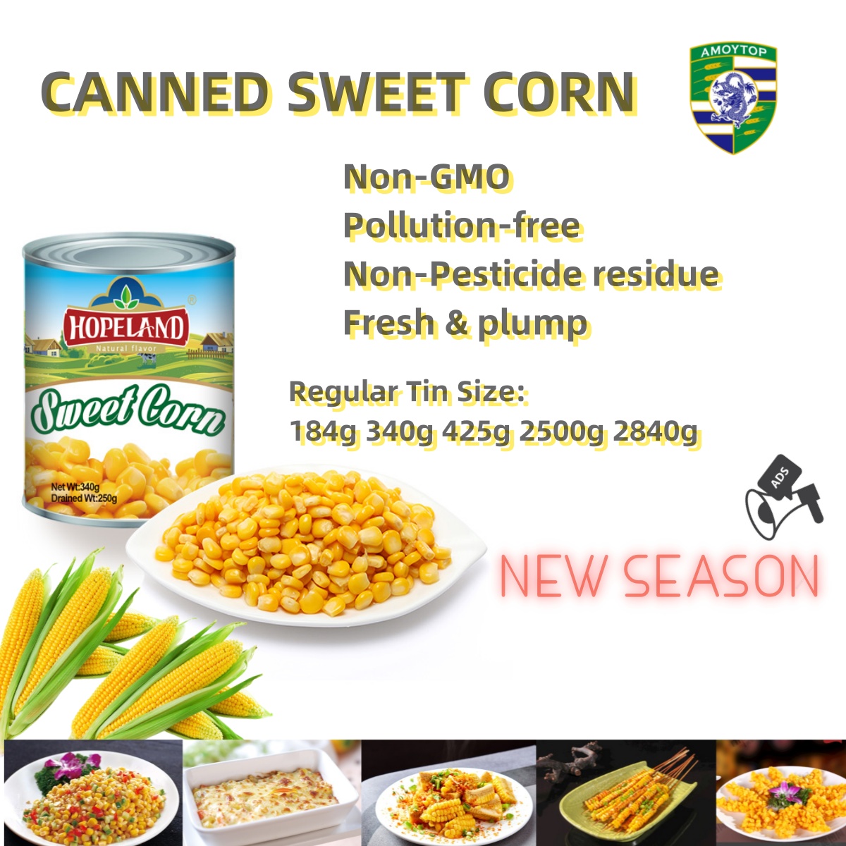 The season of Sweet corn is coming