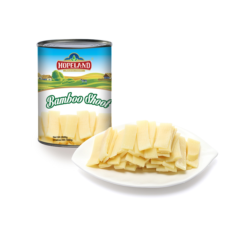 Canned bamboo shoot slices