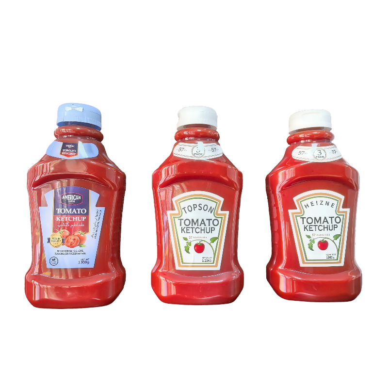 Tomato Sauce in Plastic bottle