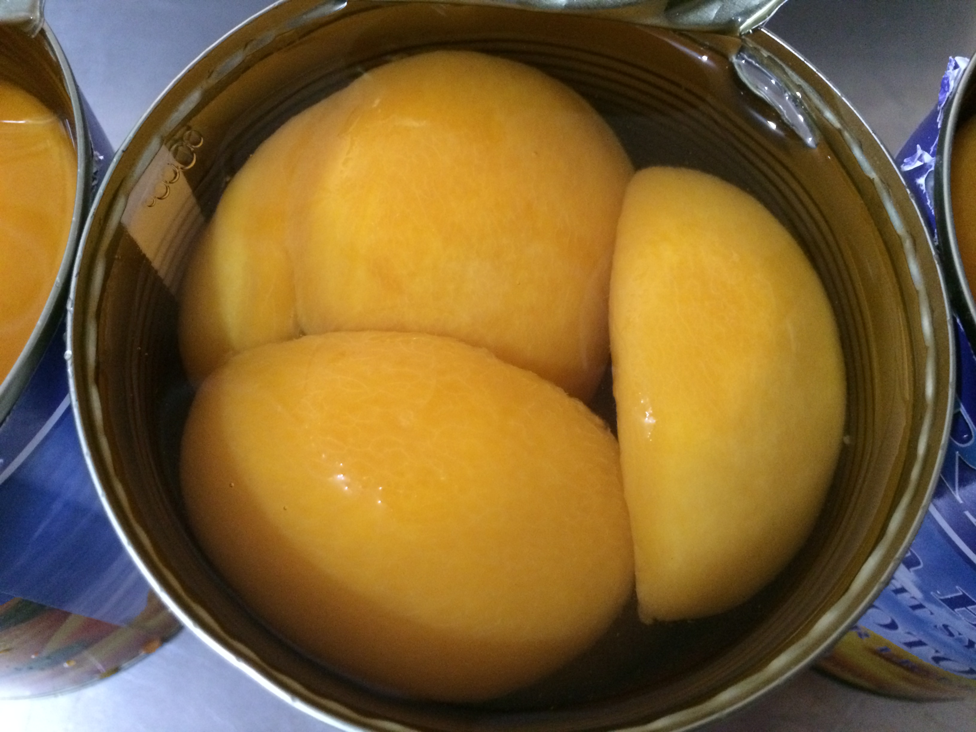 Canned Yellow Peaches