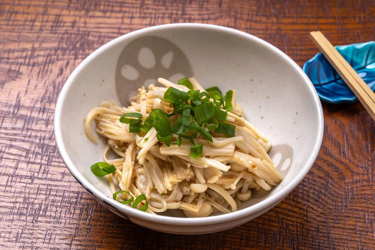 Canned Enoki Mushrooms