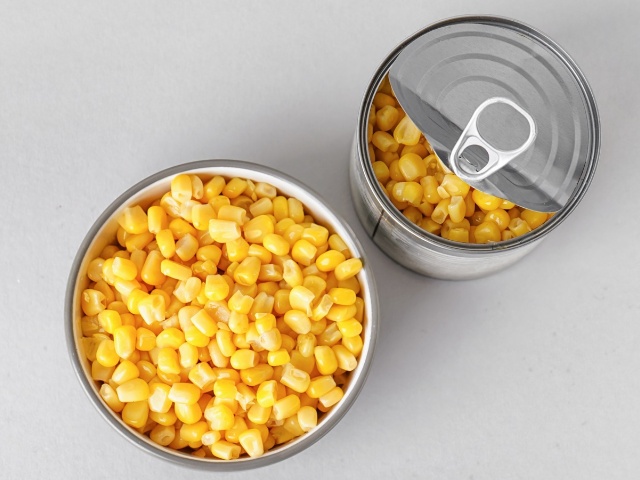 canned sweet corn