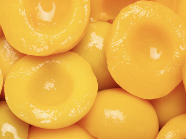Canned Yellow Peaches