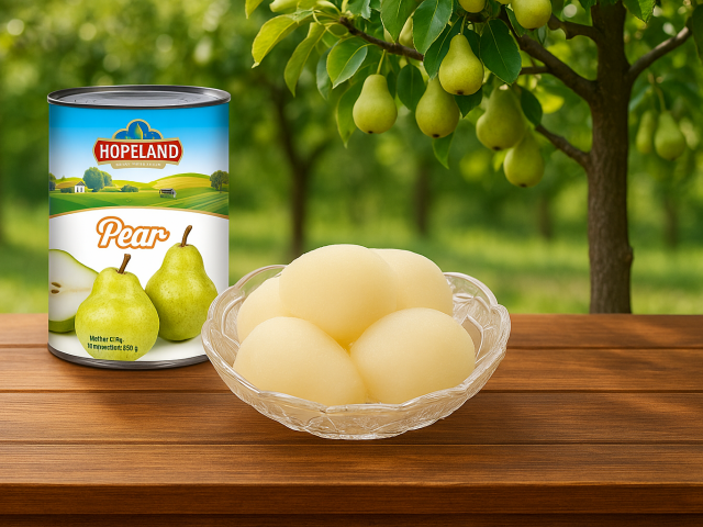 New Season for Canned Pear is Coming!