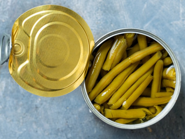canned green beans