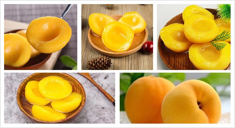 canned yellow peach